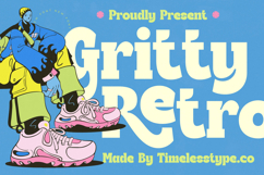 Gritty Retro - Display Serif Retro Product Image 1