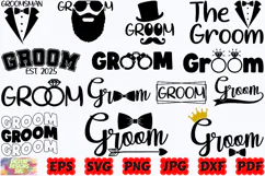 Groom SVG | Hubby SVG | Groom 2025 SVG | Mr SVG |Wedding SVG Product Image 3