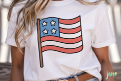 Groovy 4th of July clipart SVG Product Image 2