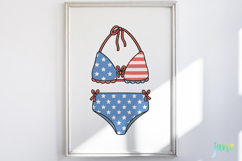 Groovy 4th of July clipart SVG Product Image 2