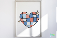 Groovy 4th of July clipart SVG Product Image 2