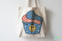 Groovy 4th of July clipart SVG Product Image 3