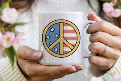 Groovy 4th of July clipart SVG Product Image 4
