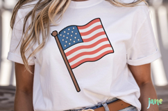 Groovy 4th of July clipart SVG Product Image 4