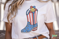 Groovy 4th of July clipart SVG Product Image 5