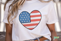Groovy 4th of July clipart SVG Product Image 5