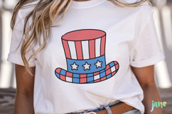 Groovy 4th of July clipart SVG Product Image 5