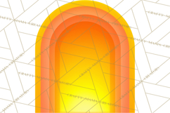 70s Abstract Shapes Clipart PNG Retro Psychedelic Elements Product Image 3