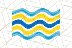 70s Abstract Shapes Clipart PNG Retro Psychedelic Elements Product Image 2