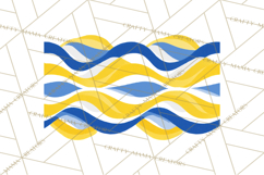 70s Abstract Shapes Clipart PNG Retro Psychedelic Elements Product Image 5