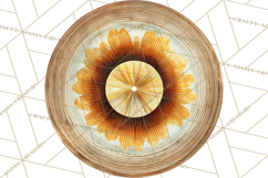 70s Abstract Shapes Clipart PNG Retro Psychedelic Elements Product Image 2