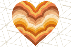 70s Abstract Shapes Clipart PNG Retro Psychedelic Elements Product Image 5