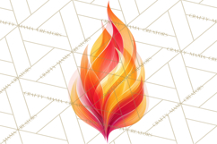 70s Abstract Shapes Clipart PNG Retro Psychedelic Elements Product Image 3