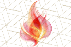 70s Abstract Shapes Clipart PNG Retro Psychedelic Elements Product Image 5