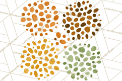 70s Abstract Shapes Clipart PNG Retro Psychedelic Elements Product Image 3