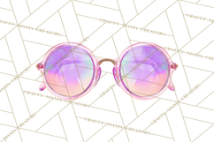 70s Abstract Shapes Clipart PNG Retro Psychedelic Elements Product Image 3