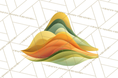 70s Abstract Shapes Clipart PNG Retro Psychedelic Elements Product Image 4