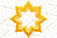 70s Abstract Shapes Clipart PNG Retro Psychedelic Elements Product Image 4