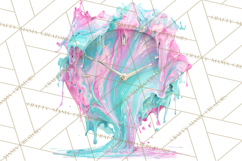 70s Abstract Shapes Clipart PNG Retro Psychedelic Elements Product Image 2