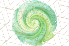 70s Abstract Shapes Clipart PNG Retro Psychedelic Elements Product Image 3