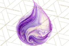 70s Abstract Shapes Clipart PNG Retro Psychedelic Elements Product Image 4