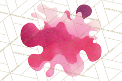 70s Abstract Shapes Clipart PNG Retro Psychedelic Elements Product Image 5