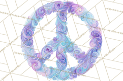 70s Abstract Shapes Clipart PNG Retro Psychedelic Elements Product Image 3