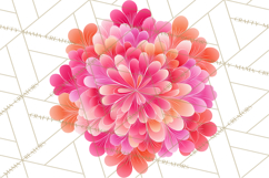 70s Abstract Shapes Clipart PNG Retro Psychedelic Elements Product Image 2