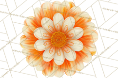 70s Abstract Shapes Clipart PNG Retro Psychedelic Elements Product Image 4