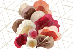 70s Abstract Shapes Clipart PNG Retro Psychedelic Elements Product Image 2