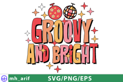 Groovy And Bright SVG PNG T-shirt Design Product Image 1