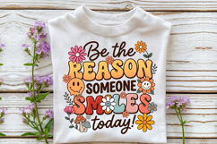 Groovy Be The Reason Smiley PNG Product Image 2