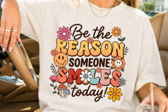 Groovy Be The Reason Smiley PNG Product Image 3