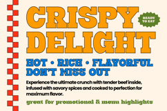 Groovy Bigsky  Retro Vintage Serif Product Image 4