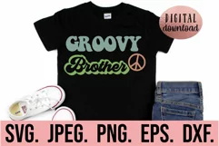 Groovy Brother SVG - Birthday SVG - Groovy Bro Birthday Product Image 1