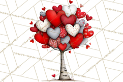 Groovy Retro Valentine Bug Clipart PNG, 70s Love Clip Art Product Image 5