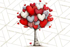 Groovy Retro Valentine Bug Clipart PNG, 70s Love Clip Art Product Image 5