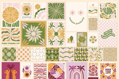 Groovy Posters Patterns Bundle - SVG Graphics Clipart Product Image 11