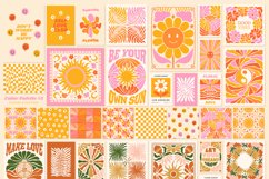 Groovy Posters Patterns Bundle - SVG Graphics Clipart Product Image 8