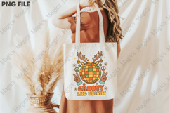 Groovy Christmas Disco Ball Sublimation Product Image 3