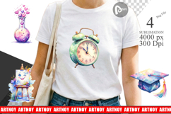 Groovy Educational Icons Sublimation Product Image 1