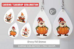 Earring Groovy Fall Gnomes Product Image 1