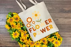 Flower Power SVG Groovy Design for Cricut and Silhouette Cutting Machines