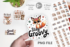 Groovy Friends Sticker Product Image 1