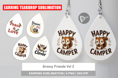 Groovy Friends Earring Product Image 1