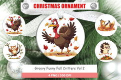 Ornament Groovy Fall Critters Product Image 1