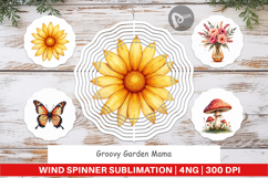 Groovy Garden Mama Wind Spinner Product Image 1