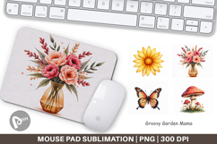 Groovy Garden Mama Mouse Pad Product Image 1