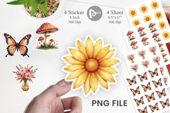 Groovy Garden Mama Sticker Product Image 1