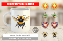 Groovy Garden Mama Mug Wrap Product Image 1